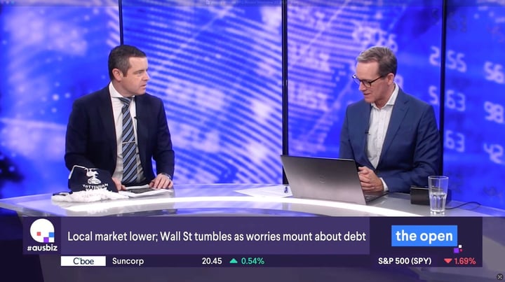 Live on ausbiz - If US small caps are dead as rates go higher, where do you find comfort?