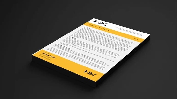 H2X Global Investor Update - CEO Letter #20 - April 2026