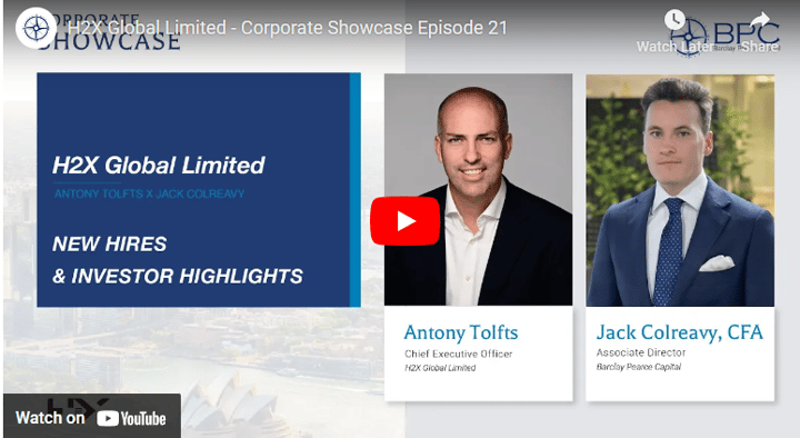 H2X Global Limited - Corporate Showcase Episode 21