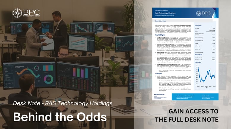 RAS Technology Holdings, BPC Desk note