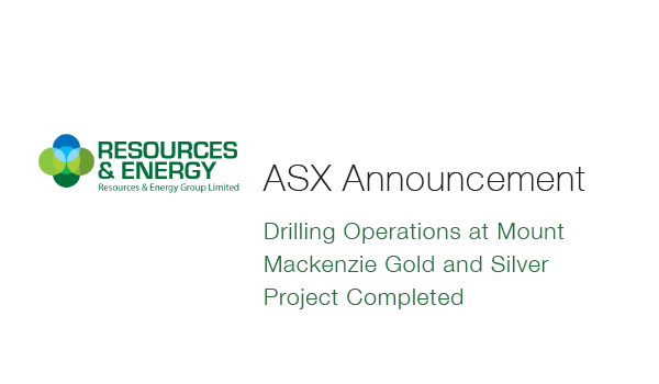 REZ - Drilling Operations at Mount Mackenzie Gold and Silver Project Completed