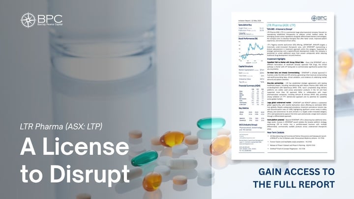 LTR Pharma (ASX:LTP) A License to Disrupt