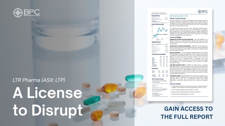 LTR Pharma (ASX:LTP) A License to Disrupt
