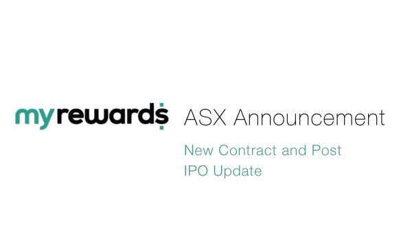 My Rewards International (ASX:MRI) - New Contract and Post IPO Update