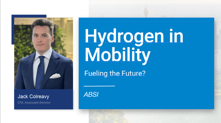 Hydrogen in Mobility: Fueling the Future?