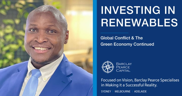 Global Conflict & The Green Economy Continued