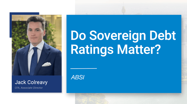 ABSI -&nbsp;Do Sovereign Debt Ratings Matter?