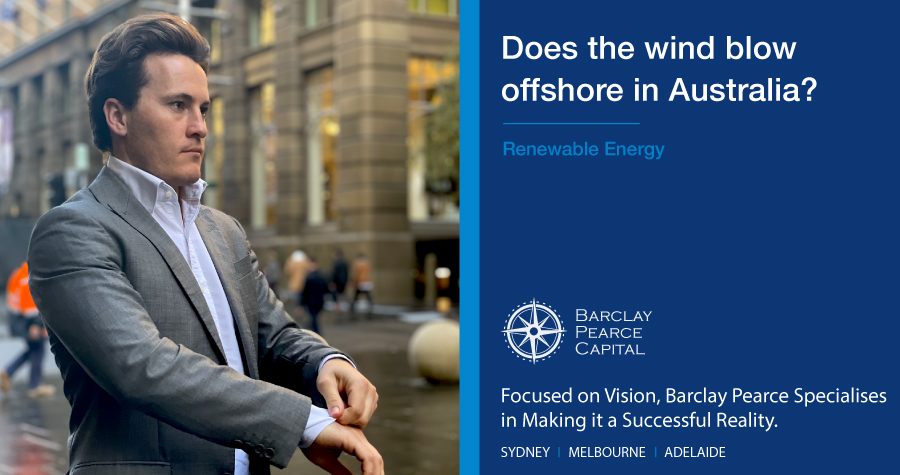 Does the wind blow offshore in Australia?